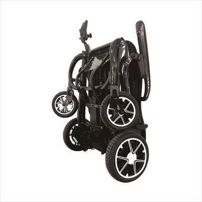 Conveniente sedia a rotelle elettrica completamente automatica con design leggero e velocità di 6 km/h