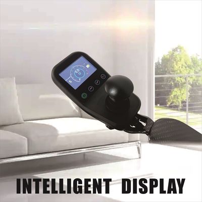 Conveniente sedia a rotelle elettrica completamente automatica con design leggero e velocità di 6 km/h
