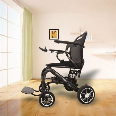 Conveniente sedia a rotelle elettrica completamente automatica con design leggero e velocità di 6 km/h