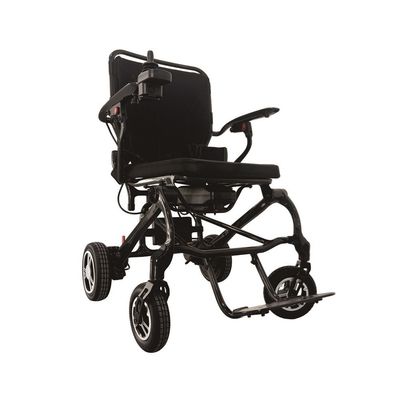 17 kg di sedia a rotelle elettrica 6 km/h velocità e fibra di carbonio aggiornata 2024 per gli utenti disabili