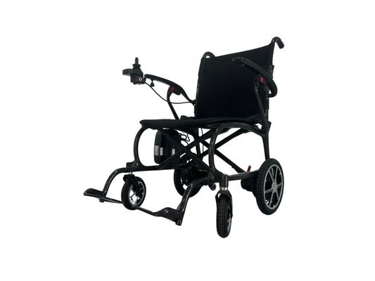 Prodotti sanitari sedie a rotelle elettriche a fibra di carbonio ultraleggere 136 kg carico pieghevole