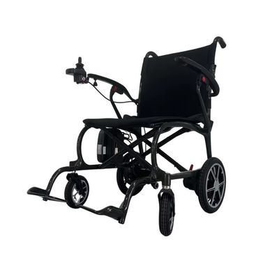 Sedile a rotelle elettrico in fibra di carbonio professionale con velocità di 6 km/h e peso ultra leggero