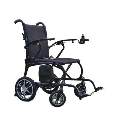 Distanza di guida di 10 km sedia a rotelle elettrica portatile per persone a mobilità facilitata e disabili