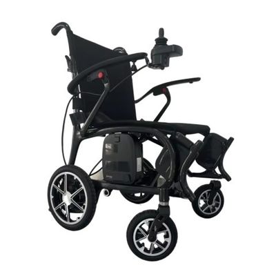 Distanza di guida di 10 km sedia a rotelle elettrica portatile per persone a mobilità facilitata e disabili