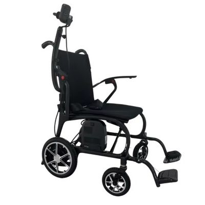 Distanza di guida di 10 km sedia a rotelle elettrica portatile per persone a mobilità facilitata e disabili