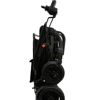 Sedia a rotelle elettrica leggera da 13 kg con capacità di carico di 300 lbs e batteria al litio