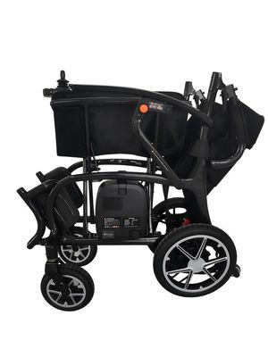 11.5 kg Sedile leggero con sedile allargato in fibra di carbonio Sedile a rotelle con freno elettromagnetico