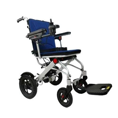 Sedia a rotelle a più funzioni pieghevole sedia a rotelle elettrica con frenata elettromagnetica