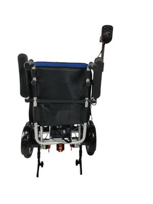 Poltrone a rotelle di alluminio pieghevole per disabili COLORE ARGENTO 300mm Ruota posteriore/200mm Ruota anteriore